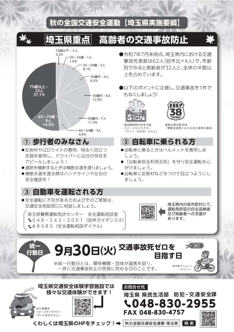 秋の全国交通安全運動2