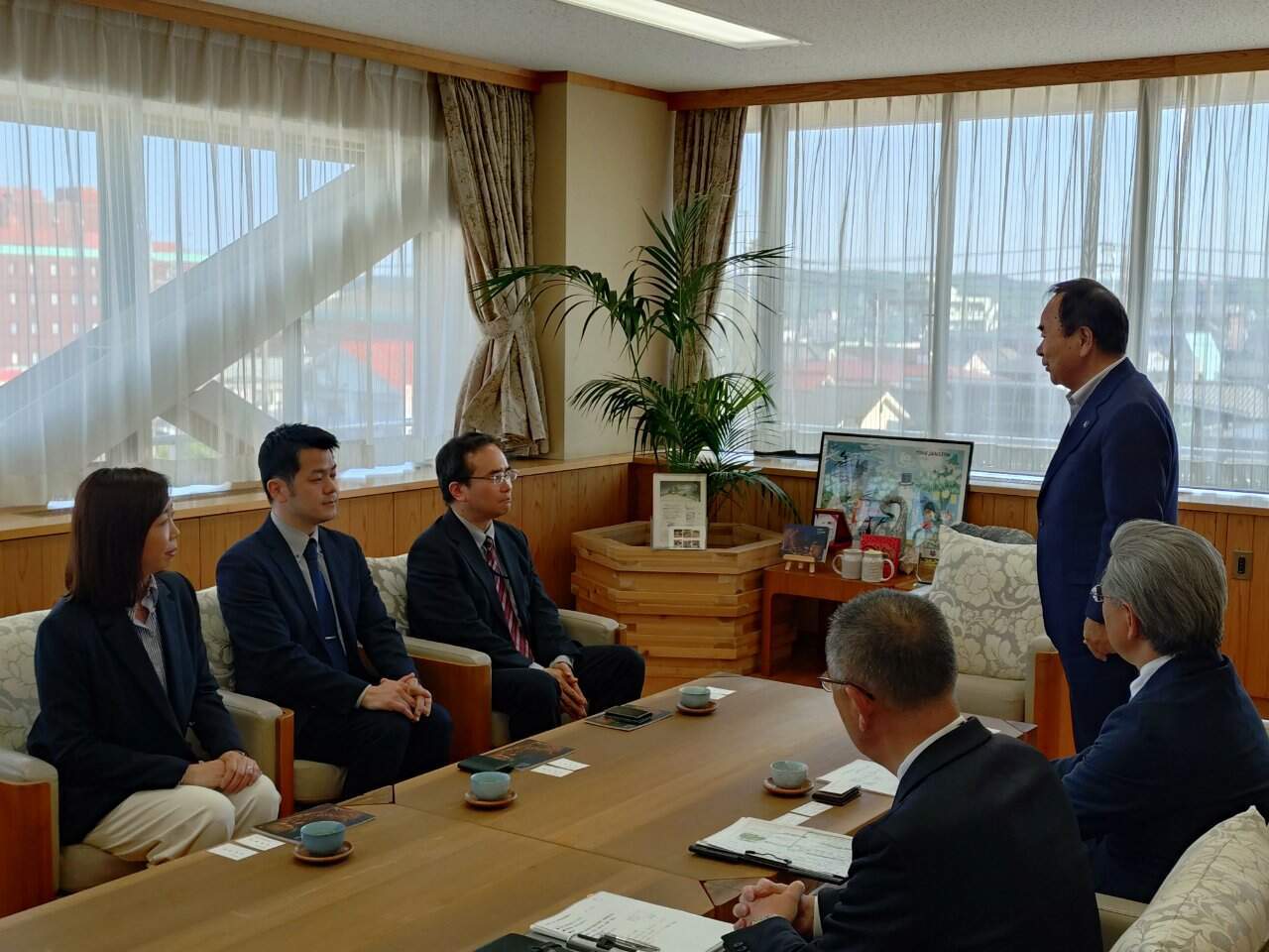地方創生支援官 着任のあいさつの画像