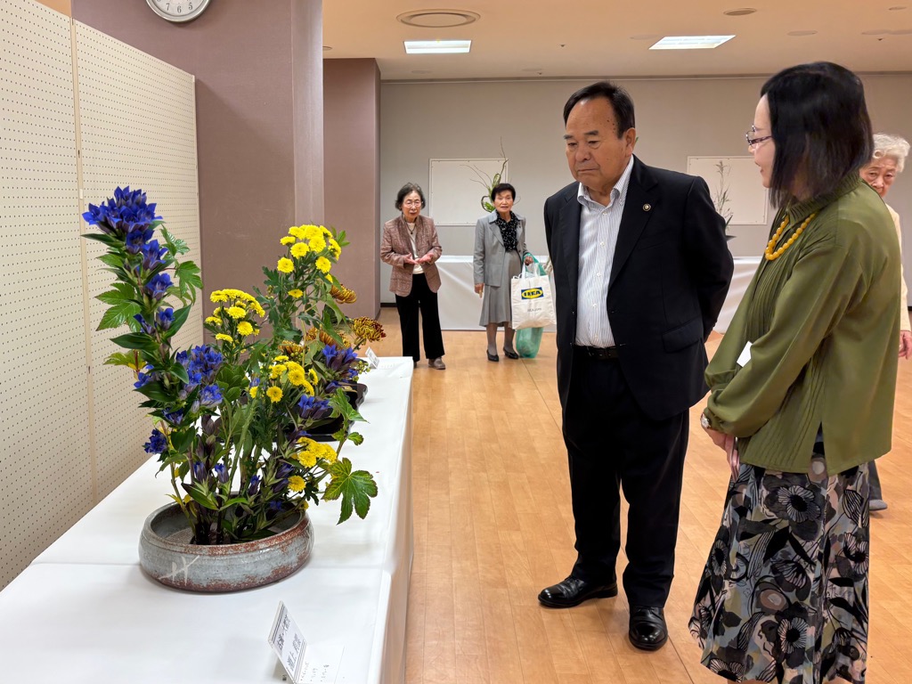 第33回飯能華道連盟展の画像