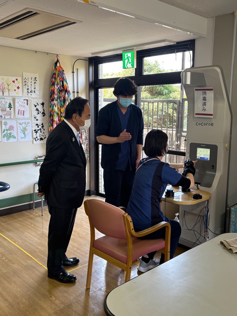 医療法人靖和会リハビリテーションセンター訪問の画像