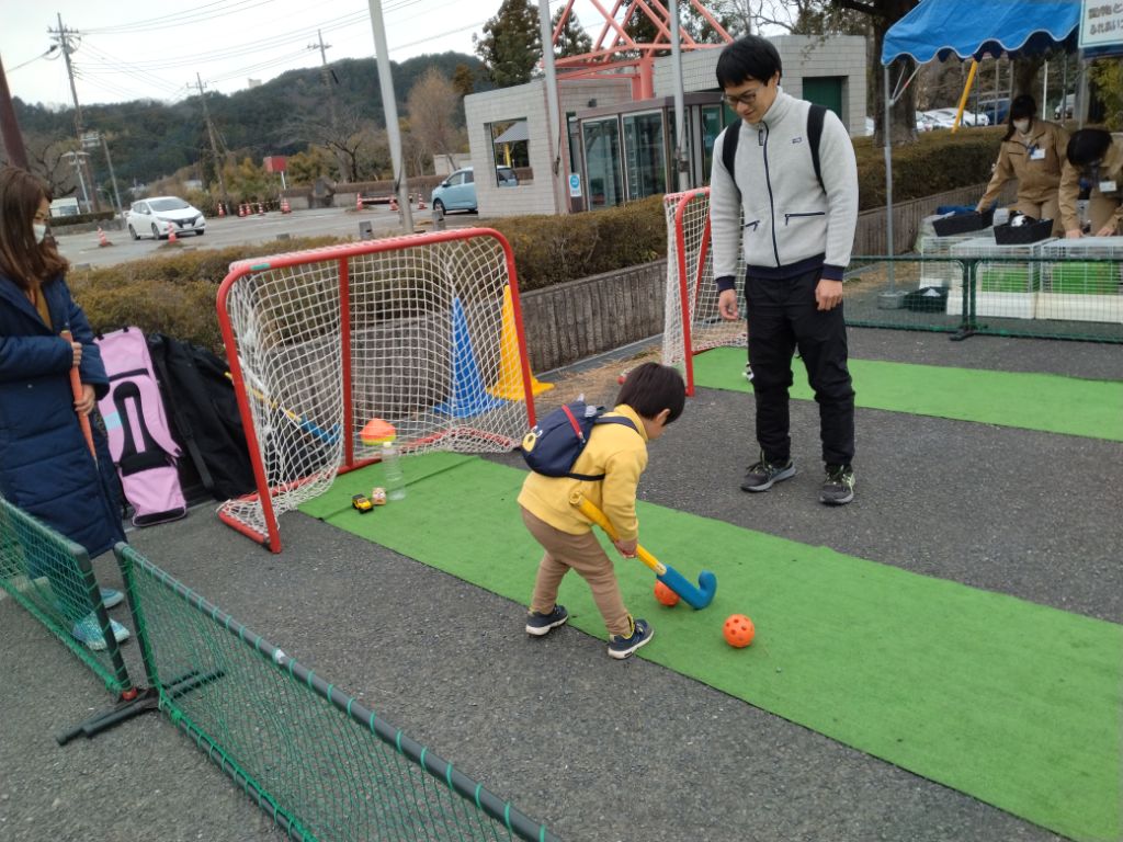 ホッケー体験