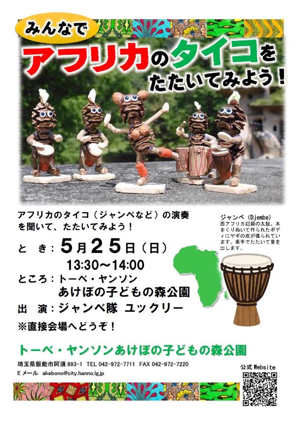 アフリカのタイコチラシ