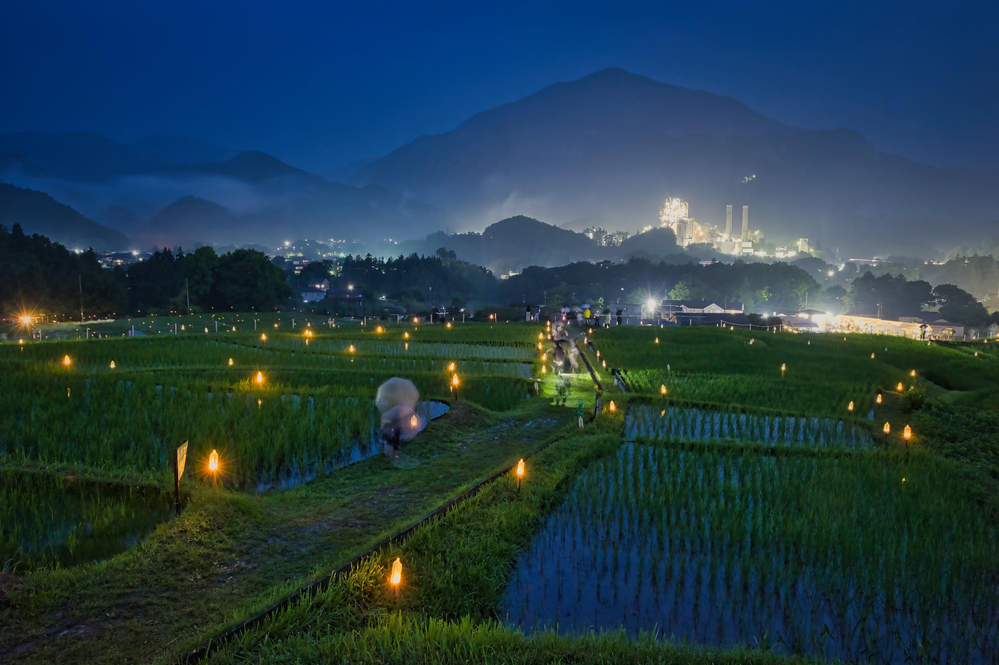 横瀬町長賞「ホタルかがり火まつり」