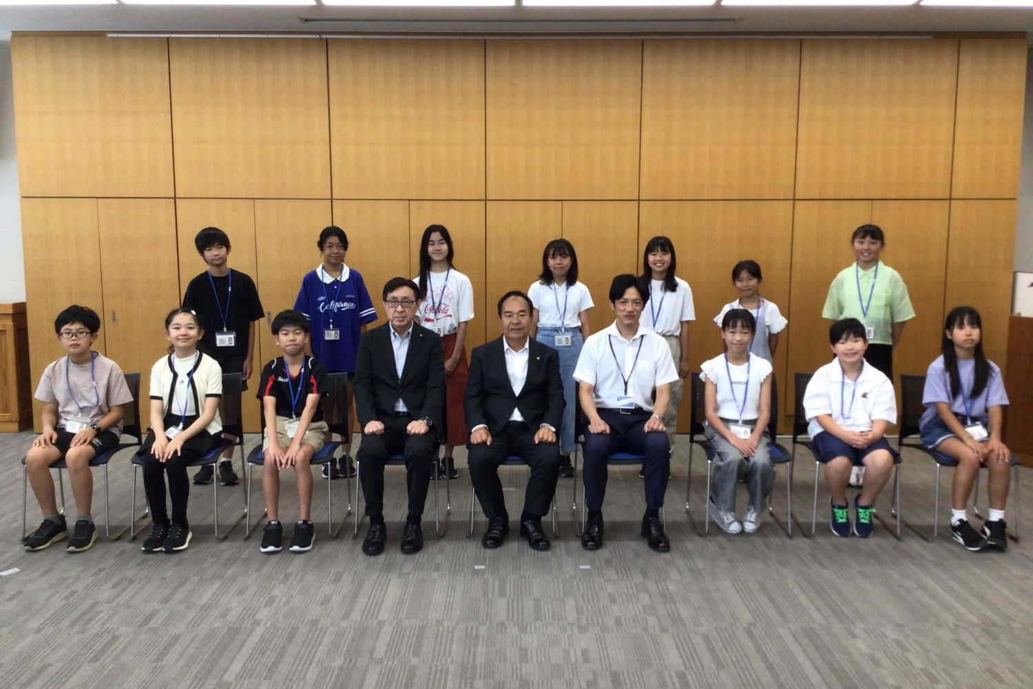 広島平和記念式典児童等派遣事業の画像