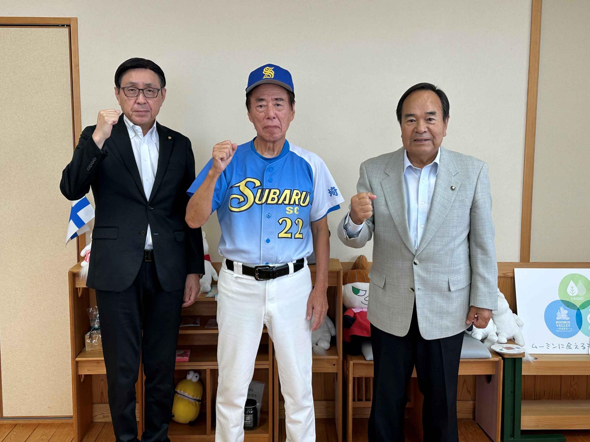 第20回全日本ハイシニア大会出場 表敬訪問の画像