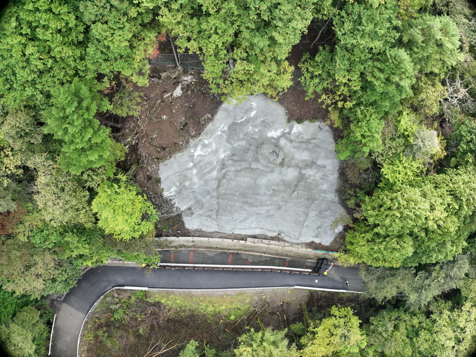 工事後上空写真