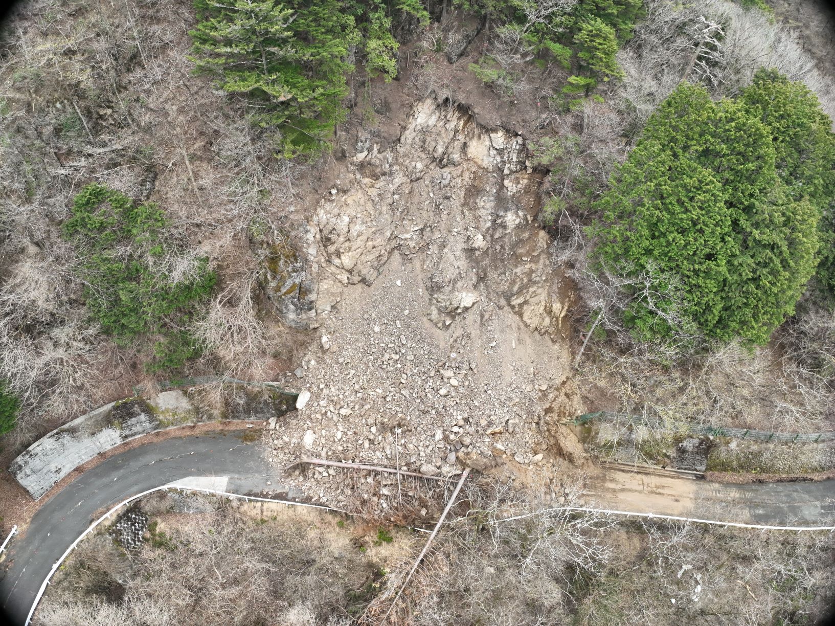 工事前上空写真