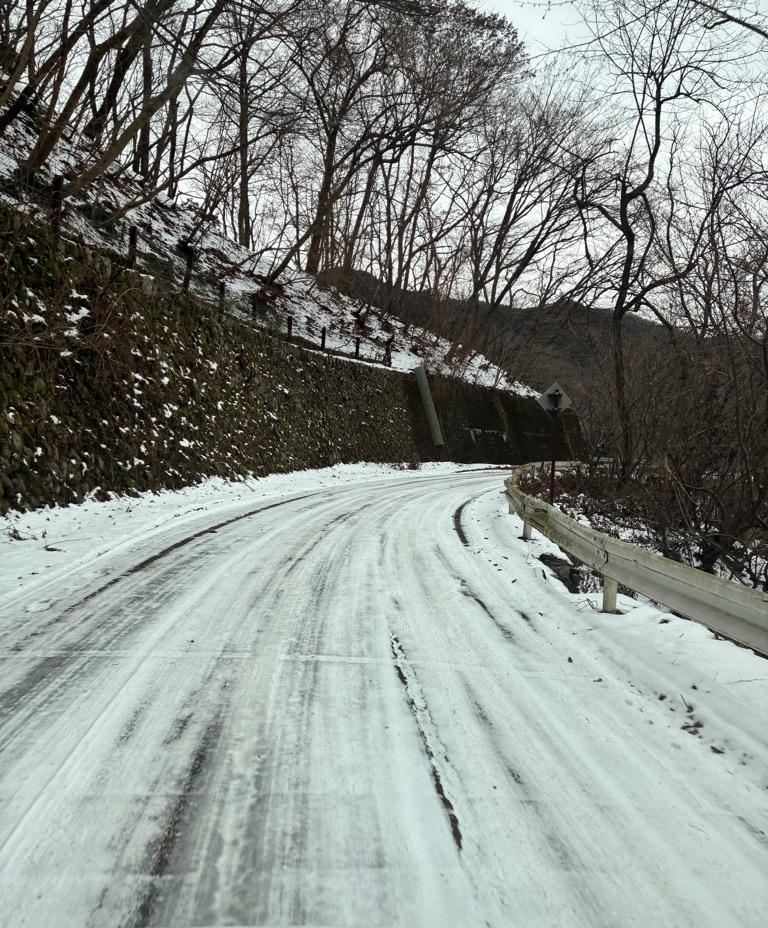 正丸峠積雪状況その2