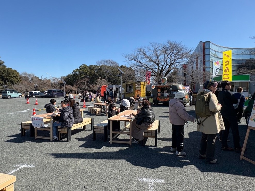 飲食販売の様子