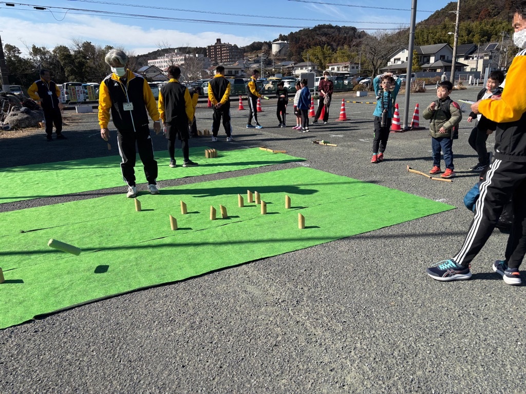 モルック体験の実施風景