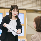 飯能市役所市民課の窓口混雑状況が分かるページへリンクしている画像です。