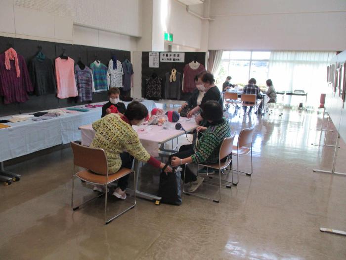 精明地区文化祭(作品展示会)の会場の様子の写真 その1