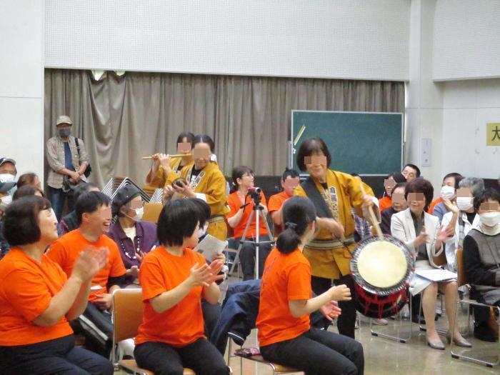 精明地区文化祭(グループ発表会)会場の様子の写真 その1