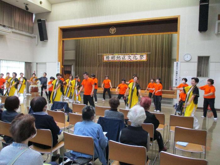 精明地区文化祭(グループ発表会)会場の様子の写真 その2