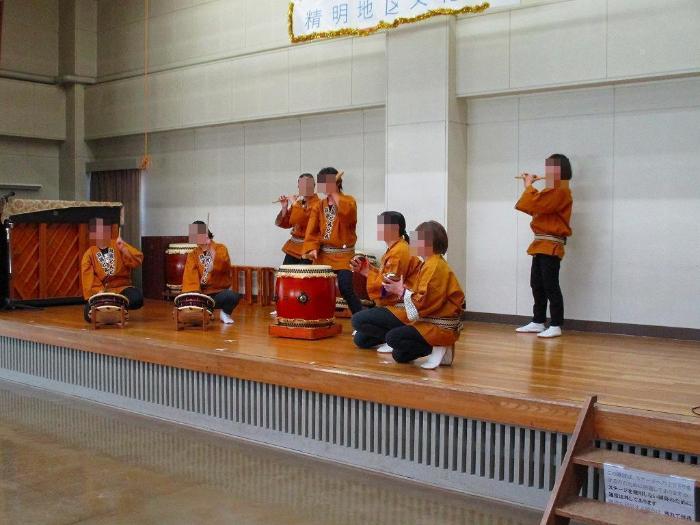 「高麗どんどん」発表の写真