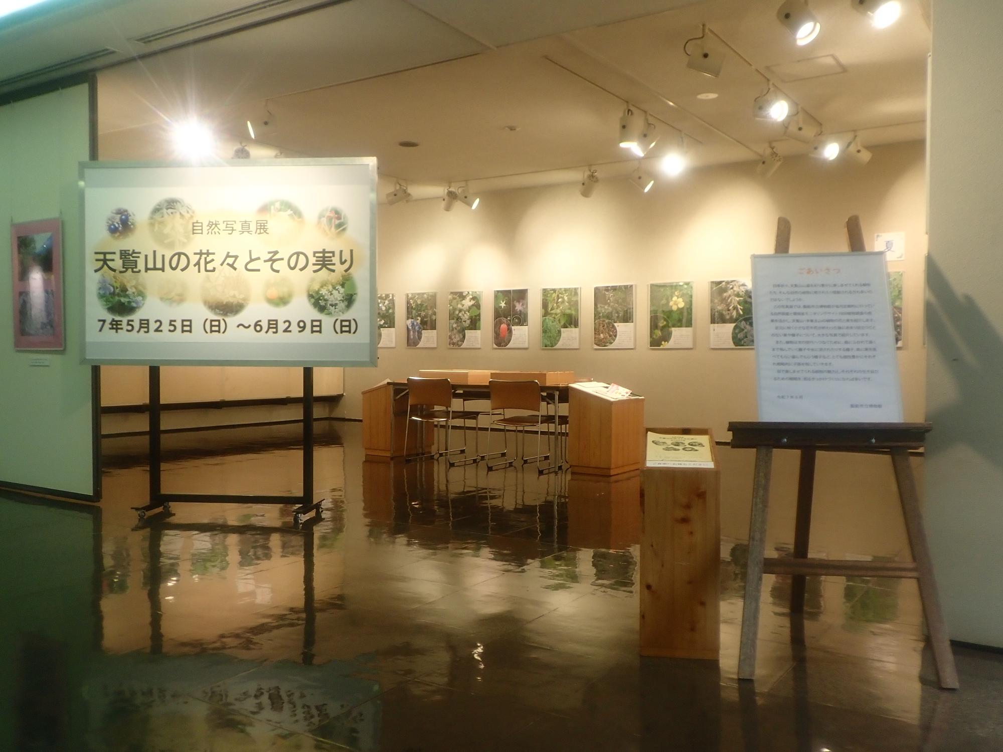 R7自然写真展の様子