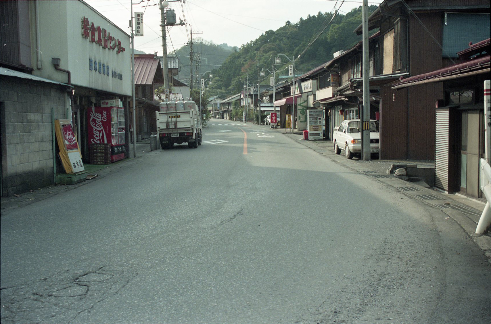 坂石町分[平成10(1998)年] 坂石町分194付近より