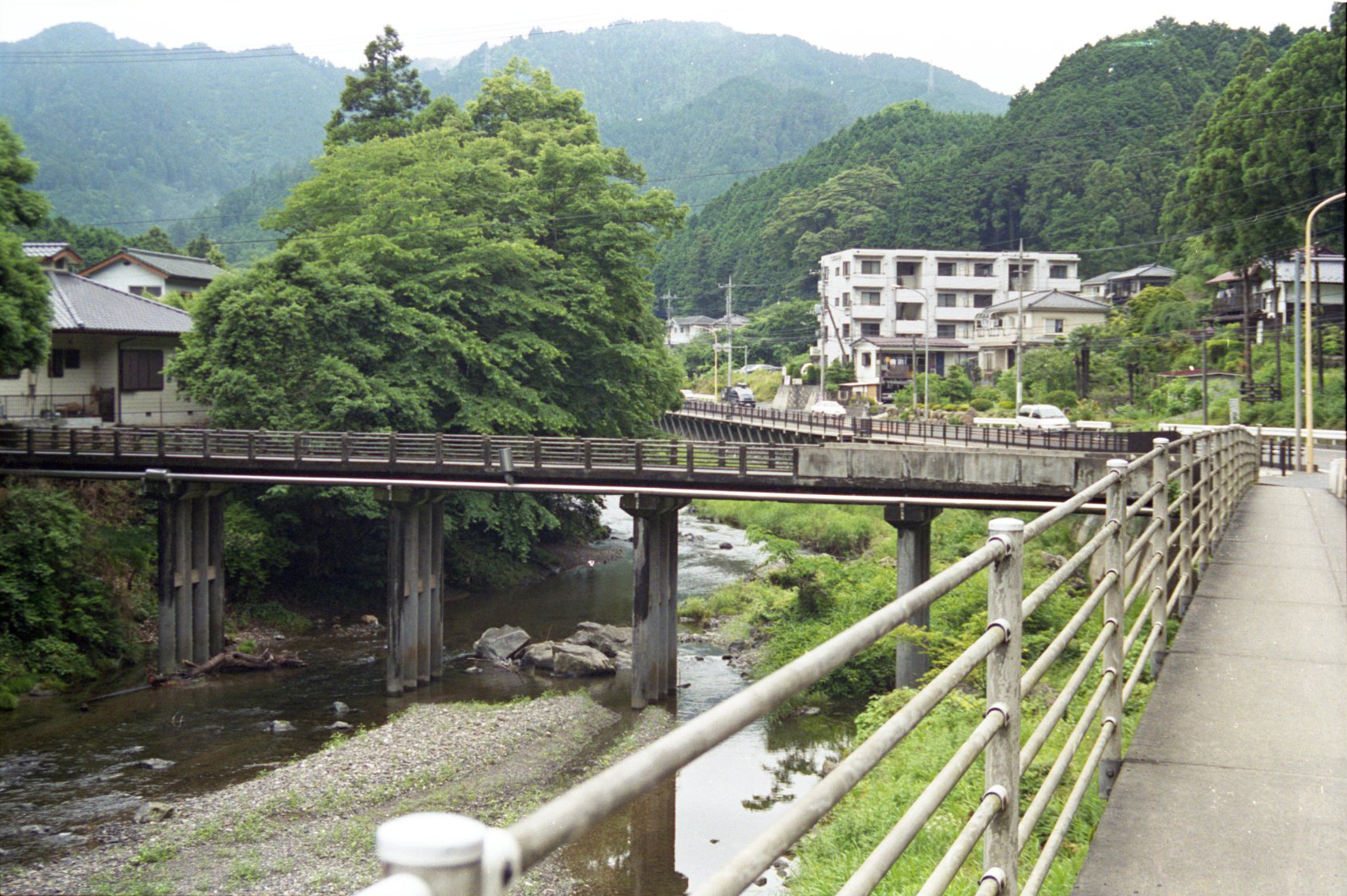 大字平戸・天神橋[平成11(1999)年] 国道299 号線より