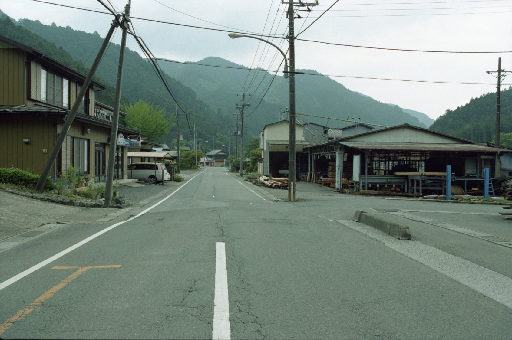 上名栗・森河原[平成17(2005)年] 医王寺前付近より