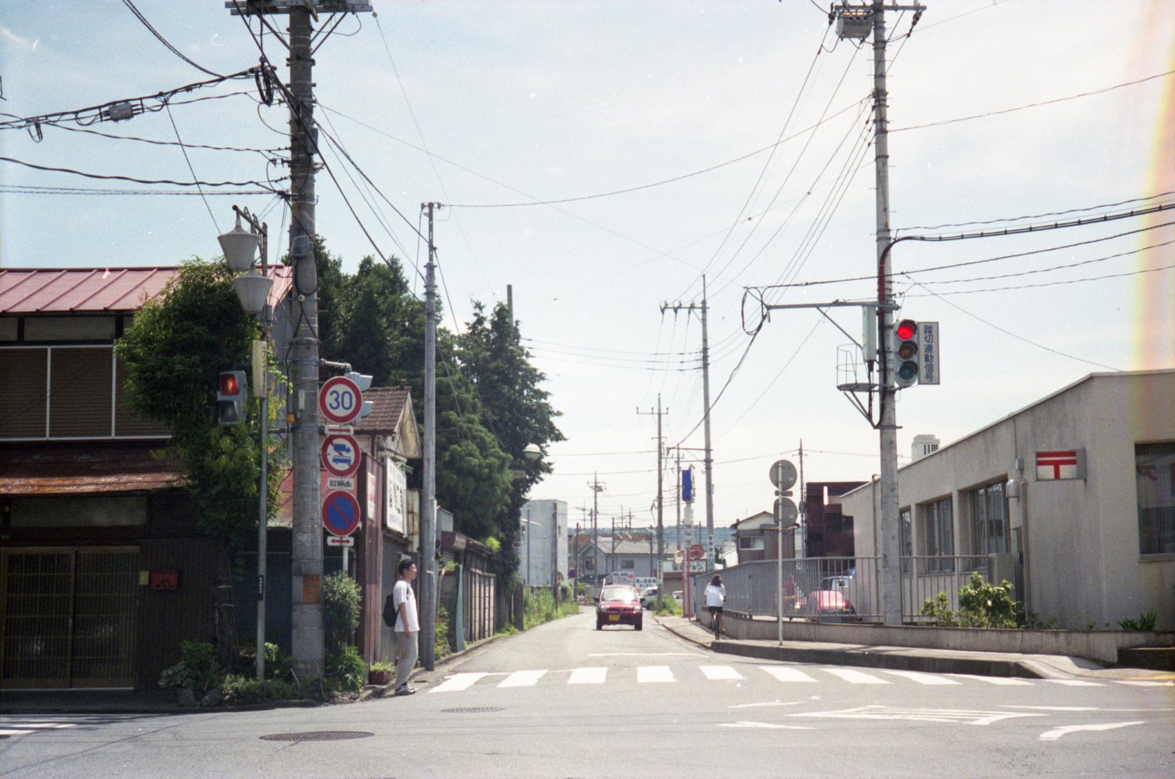 飯能郵便局前交差点[平成10(1998)年]