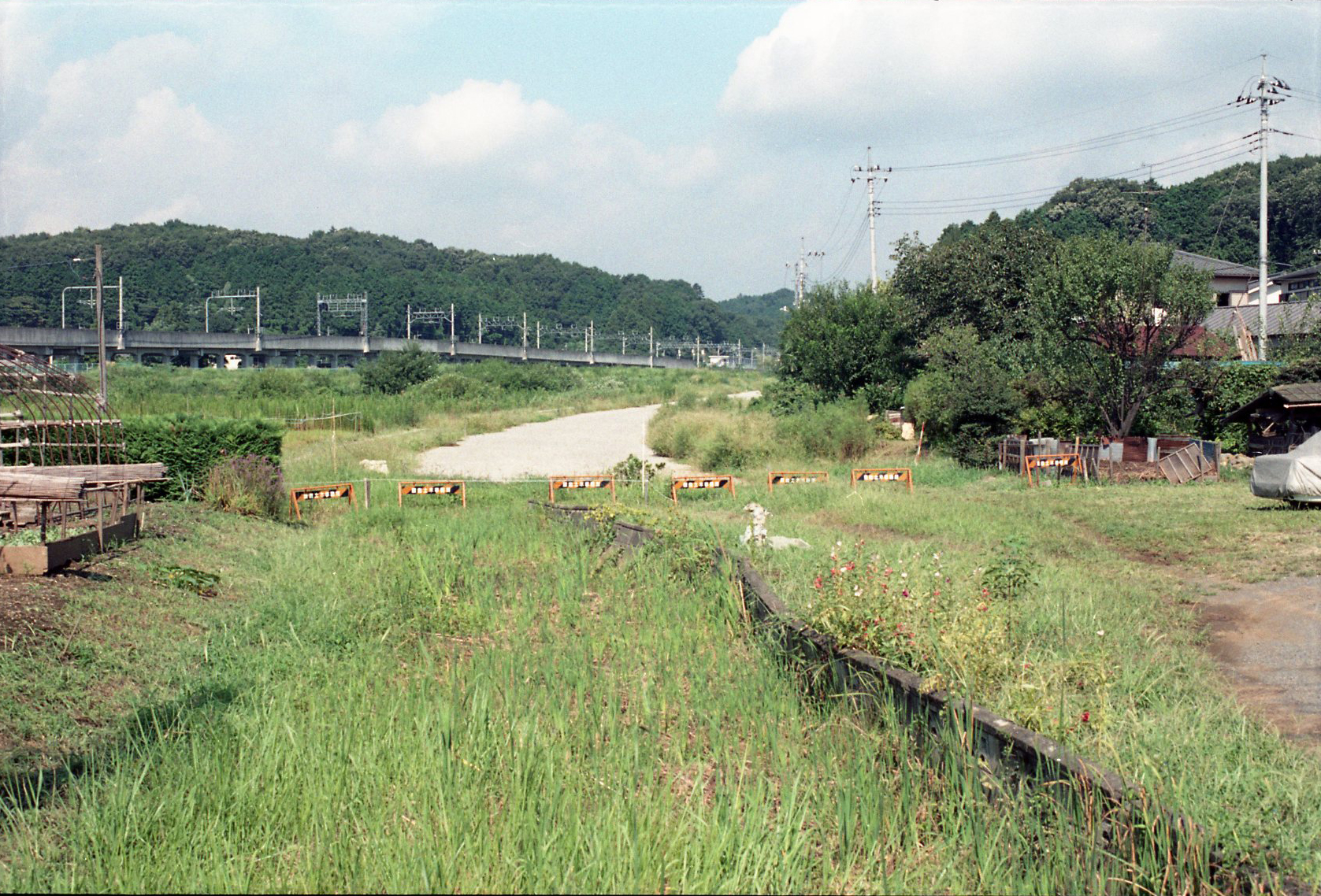 国道299号線バイパス[平成12(2000)年] 中山537付近より